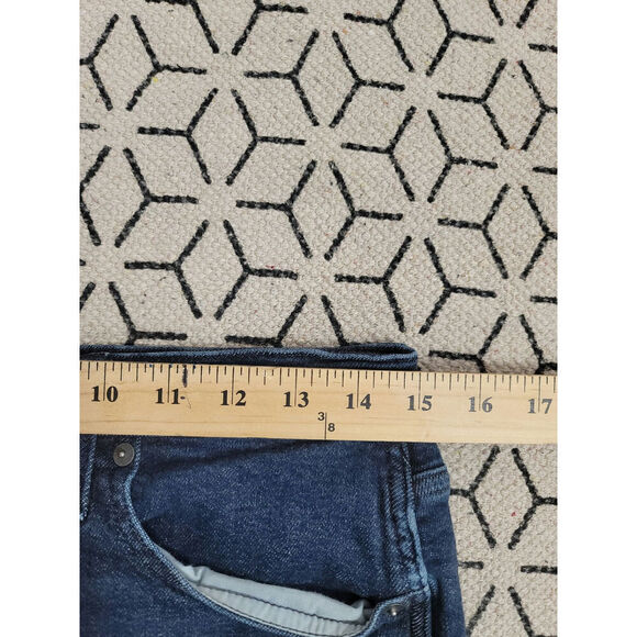 MADEWELL 10" INCH HIGH RISE SKINNY DARK WASH JEANS, SZ 29 - Picture 12 of 16